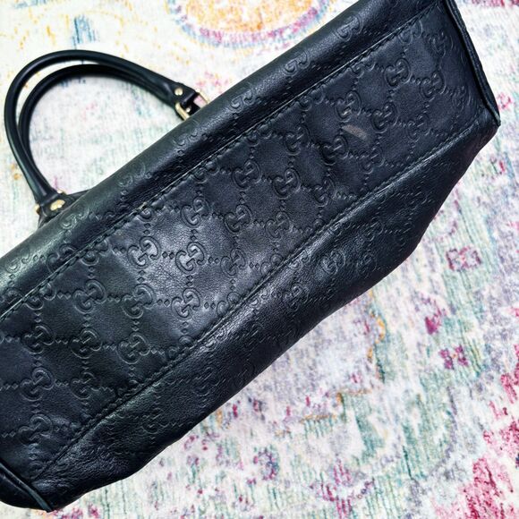 Gucci Sukey Tote Guccissima Black - Picture 14 of 15